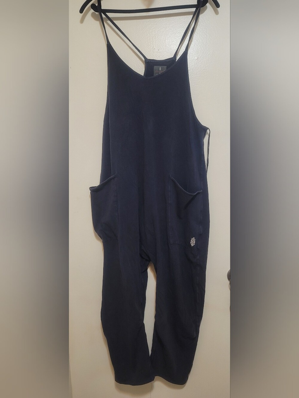 Free People Wide Leg Jumpsuit with Pockets - Picture 2 of 3
